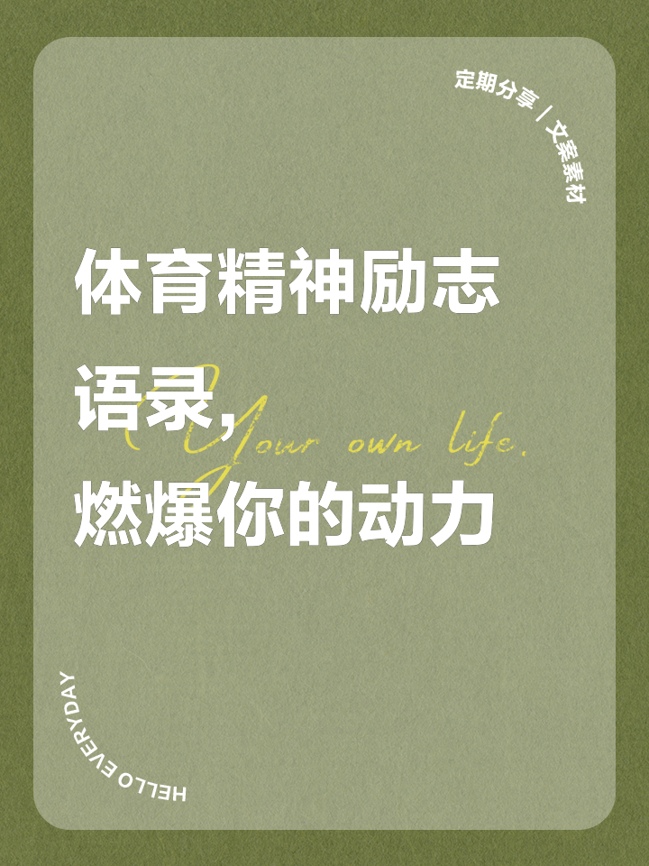 体育精神在比赛中闪耀，激励人心