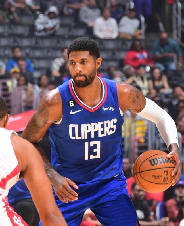 乔治生涯三双助快艇战胜火箭