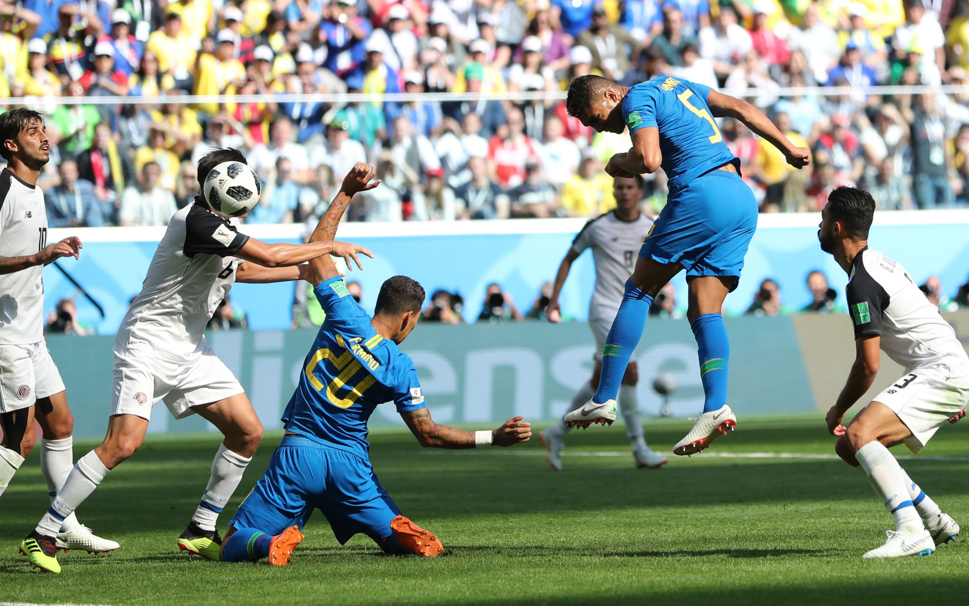 哥斯达黎加队在比赛中取得胜利